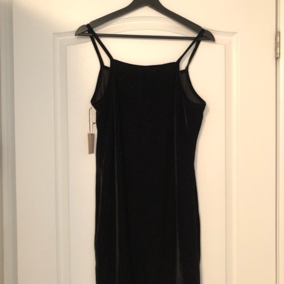 Autres Filles black velvet dress - Picture 6 of 7